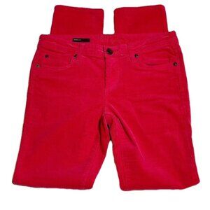 KUT from the Kloth Womens Red Corduroy Pants